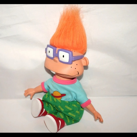 Rare Rugrats Chuckie 'Chuckie' Nickelodeon Vintage Doll - Picture 3 of 5